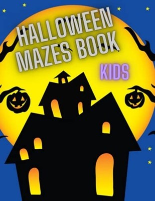 Halloween Mazes Book: for Kids -  NEW Ne Ricks 2021