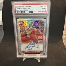 2015 Prizm Rookies Jameis Winston Silver Auto /99 # RSJW
