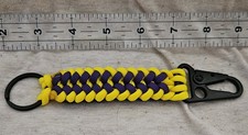 Heavy Duty Snap Hook Key Lanyard. 550 Paracord and 1" Tactical Snap Hook