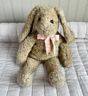 Vintage 1991 Ty Curly Bunny Rabbit Easter Bunny Plush Stuffed Animal Retired 19”