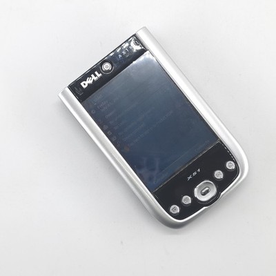 Dell Axim X51 PDA Black Silver w/ Battery & Stylus, NO CHARGER, Good