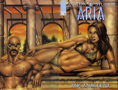 Jay Anacleto Sketchbook #1A FN; Image | Aria Avalon Studios - w/Bag+Board