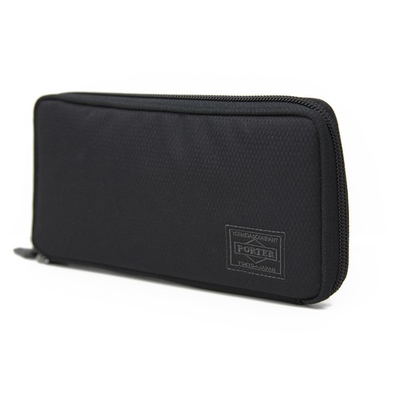 #ad Yoshida Bag PORTER DILL 653 09111 Long Wallet Black Wallet $253.42