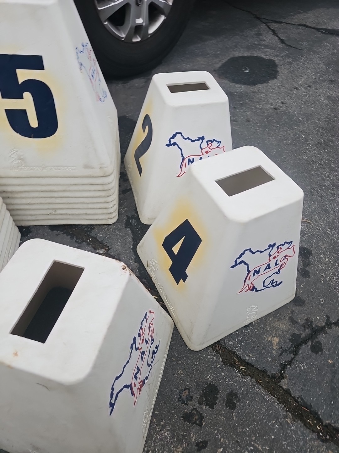 Dressage Blocks Arena Markers Equestrian Lot of 22 USED