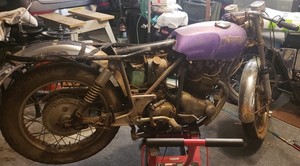 1970 Norton Commando Original Unrestored Barn Find Motorcycle