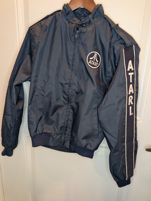 Vintage Atari Jacket Navy Blue NEW Old Stock From Late 70's Adult