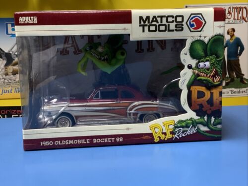 Matco Tools Rat Fink 1950 Oldsmobile Rocket 88 DieCast Collectible - Picture 3 of 11