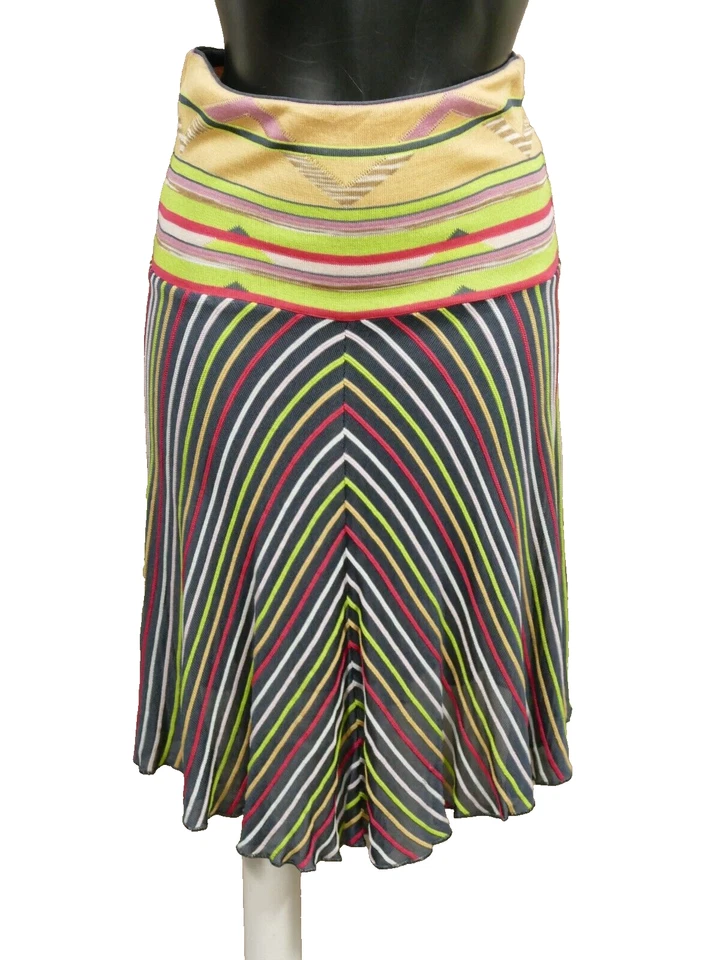 Missoni Damen  Rock Gr. 34 DE  mehrfarbig  gestreift   ( S 81447) - Bild 1 von 4