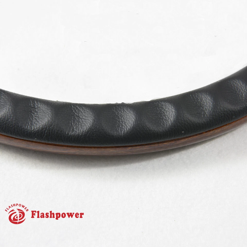 14-дюймовые рули в нормандском стиле из дерева орехового дерева с полной обмоткой для Ford Fairlane Galaxie LTD Ranch - Изображение 2 из 4