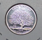 1999-S Silver Washington State Quarter Proof Connecticut -87