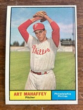 1961 Topps - #433 Art Mahaffey