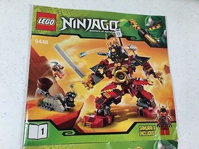 Lego Ninjago 9448 Instruction Manuals Only (2) Books