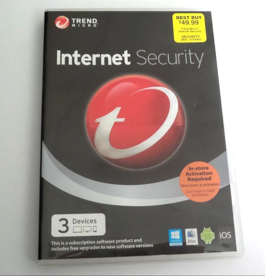 Trend Micro Internet Security (Windows 8/Mac/And/iOS, 3 Devices Protected) - Image 2 of 3
