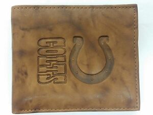 NFL Indianapolis Colts Bi-Fold Leather Wallet, New | eBay