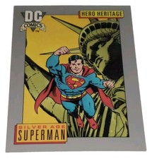 1991 DC Comics Impel Cosmic Cards 1992 Series 1 17 Silver Age Superman