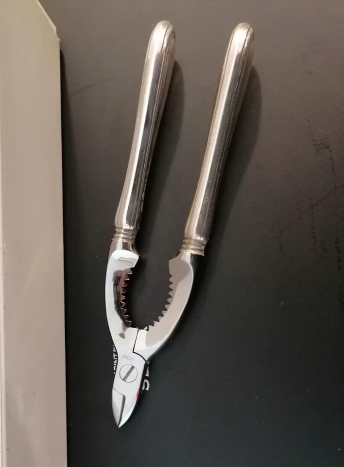 STANCAMPIANO ARGENTERIA, pinza da champagne in argento - Immagine 2 di 4