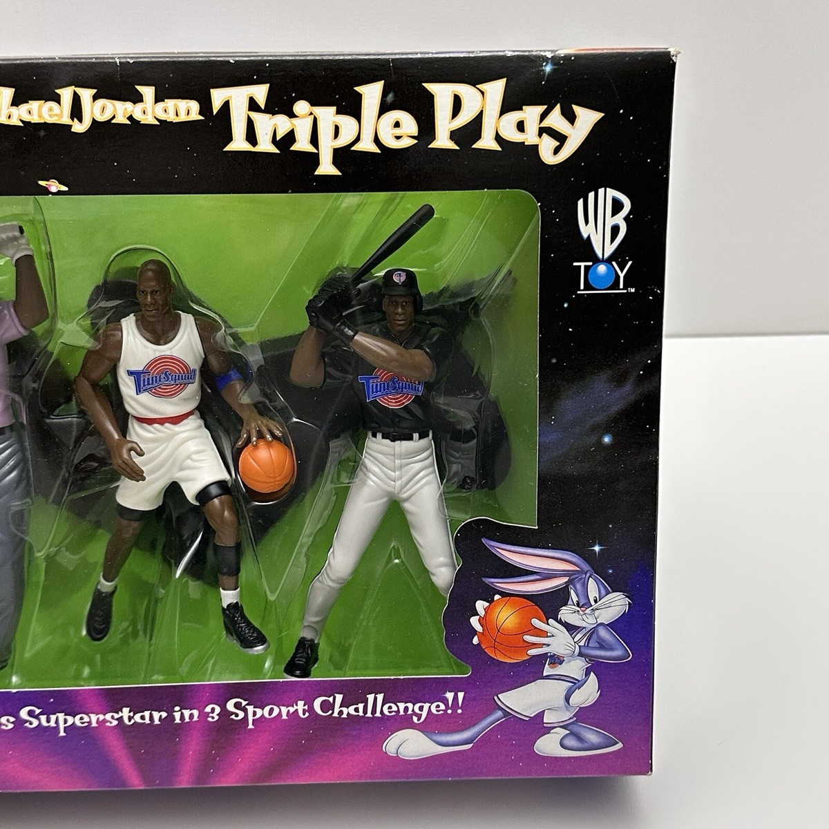 Vintage Playmates Space Jam - Michael Jordan Triple Play Action