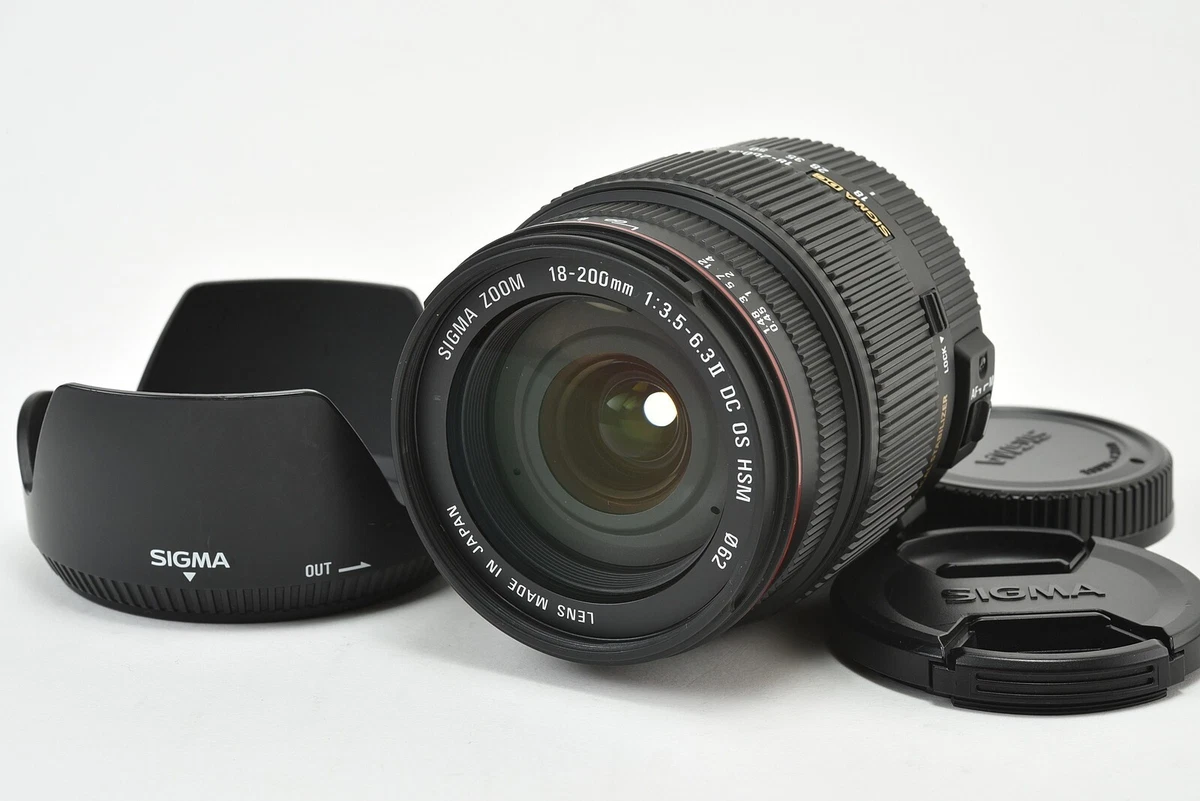 Sigma DC 18-200mm Focal Camera Lenses for sale | eBay