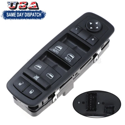 Master Power Window Switch For Dodge Ram 1500 2500 3500 2009-2012 Driver Side LH - Image 1 of 4
