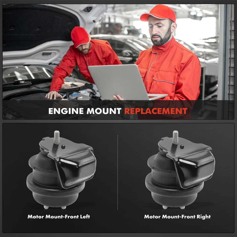 2x Montaje de motor para Suzuki Grand Vitara 2009 2010 2011 2012 2013 L4 2,4 L Foto 2 de 4