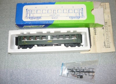 STL-Models 2202/6, Personenwagen 2.Kl., B 2226 der RhB, Ep. 4-5, H0m, NEU&OVP