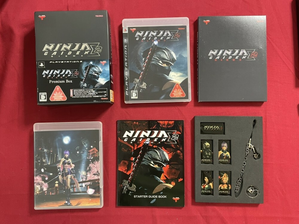 Ninja Gaiden SIGMA 2 Play Station 3 PS3 w/ Sound Track Ninja Gaiden SIGMA 2 Play Station 3 PS3 w/ Sound Track