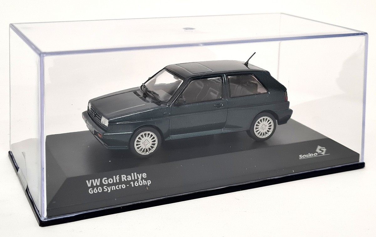 Solido 1/43 Volkswagen Golf Rallye G60 Syncro Metallic Green