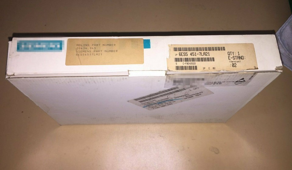 6ES5451-8MA11 – Siemens Steuerungsbauteil, Neu In OVP, Für Industrielle Automatisierung