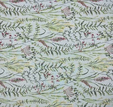 BALLARD DESIGNS JOSEPHINE MINERAL BLUE SUNBRELLA PERFORMANCE FABRIC BY YARD 54"W