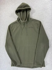 NOBULL Midweight Fleece Athletic Fit Hoodie Pullover (Men's Large) Green