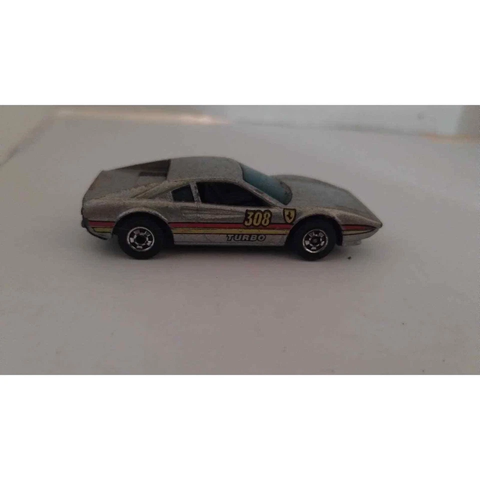 Hot Wheels Racebait 308 Hong Kong 1982 1/64 Scale Diecast Collectible Gray - Image 4 of 4