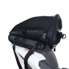 Motorcycle Rear Seat Luggage Bags PU Luggage Bag Tail Bag Helmet Bags Backpack