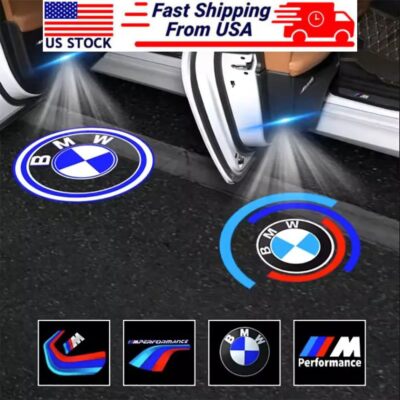 Car Door Projector Lights Laser Led Welcome Ghost Lamps For BMW 1 3 5 6 7 Serie