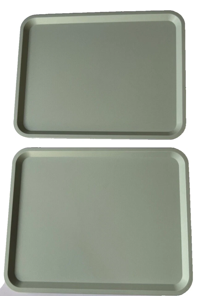Lot of 2 Serving Tray TILLGANG Green 15 x 11" Heavy Duty Dishwasher Safe New - Image 2 of 4