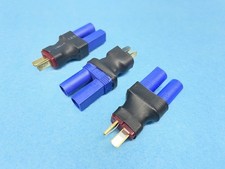 3 Ea. EC5 Battery to Deans T-Plug Device Adapter You Get all 3