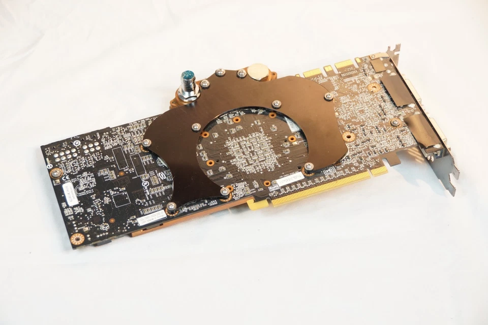 Rare Liquid Cooled Tieton nVidia GeForce GTX280 1gb Video Graphic Card Gaming PC - Image 3 of 4