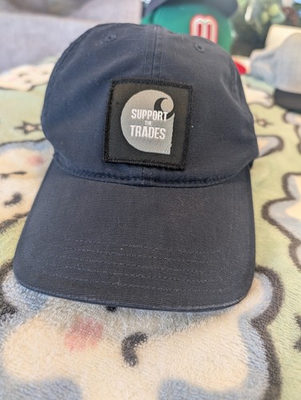 #ad #ad Carhartt Hat Cap Unisex Tractor Supply Collab Adjustable Blue T6 $18.77