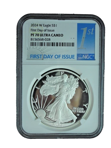 2024-W Proof $1 American Silver Eagle NGC PF70UC FDI