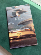 Vintage 1983 Rolex Oyster 37 Page Booklet Catalog Brochure Small