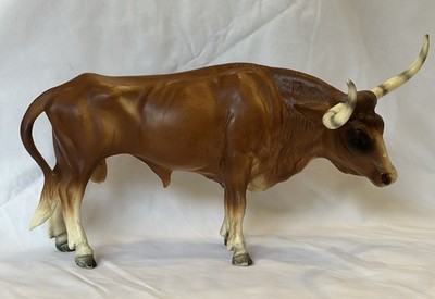 Breyer Reeves Texas Longhorn Bull #75 - Excellent Condition - Early Stamp