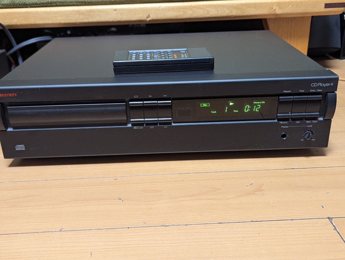 Nakamichi CD-4 CDプレーヤー 本体 Nakamichi CD-4 CD Player Vintage Hi-Fi Audiophile CD Transport