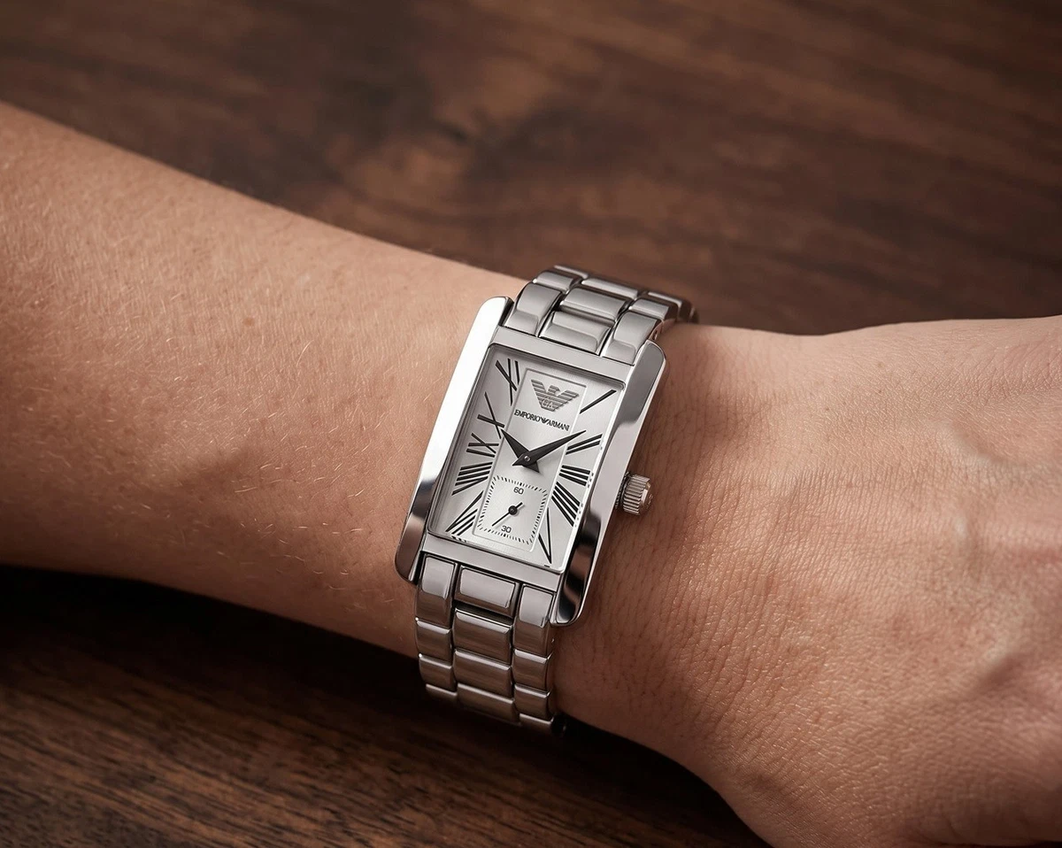 Emporio Armani Rectangle Wristwatches for Women for sale | eBay