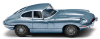 Wiking 080304 Jaguar E-Type Coupé Opalescent-Blaumetallic, 1961-75, 1:87 Neu+Ovp