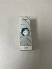 Callaway SuperSoft Long Straight White Golf Balls 3-Pack New G32