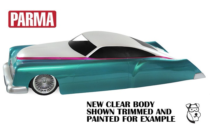PARMA 1/10 GANGSTAR CUSTOM ギャングスター ボディー 10152 - 1/10 PARMA GANGSTAR Custom Lead Sled CLEAR RC CAR BODY
