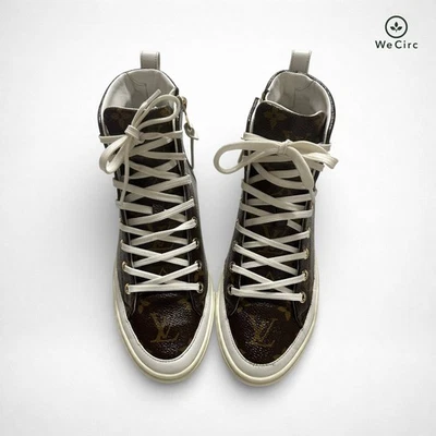 Louis Vuitton Stellar Vinyl Logo Sneaker Braun 36.5 Damen - WeCirc - Bild 1 von 4