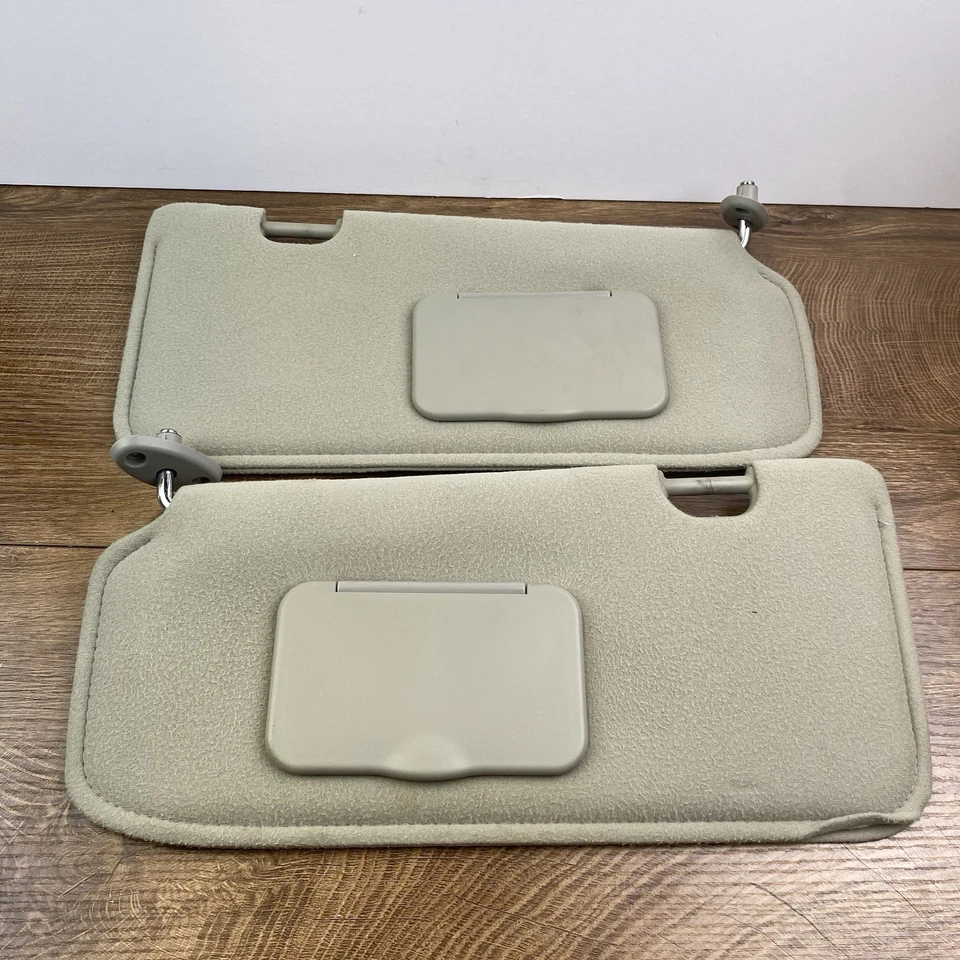 Par de parasol gris para conductor y pasajero Ford Escape Mazda Tribute 2001-2007 Foto 4 de 4