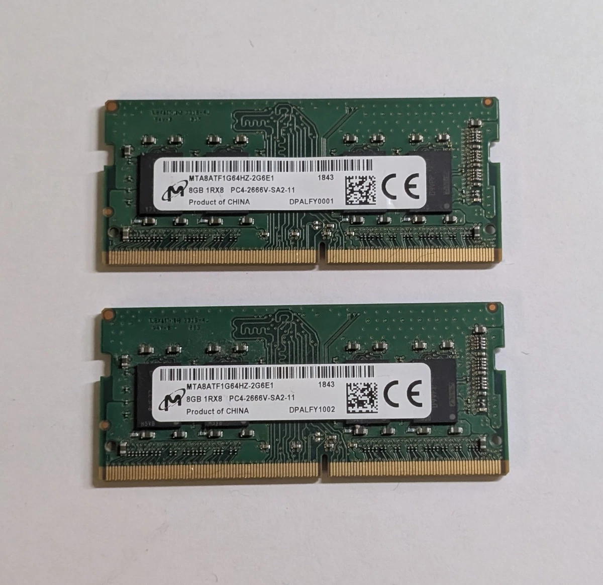 PC4-21300 (DDR4-2666) Bus Speed 8 GB Total Capacity DDR4 SDRAM