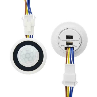 Mini PIR Sensor Smart 110V 220V LED PIR Infrared Sensor Motion BEST New~ S2Y9