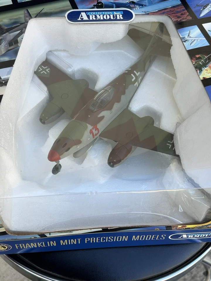 Franklin Mint 1/48 ME 262 Messerschmidt NIB Luftwaffe - Image 3 of 4